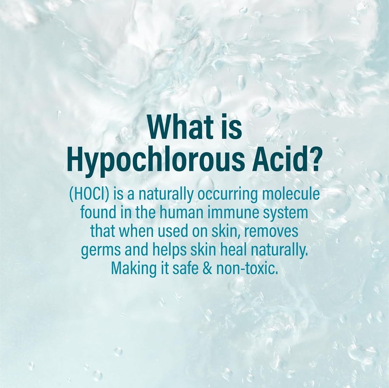 A + D Antimicrobial Hydrogel Spray – with Hypochlorous Acid, Removes Germs, Helps Heal Rashes & Irritations, Reduces Itch & Pain, Alcohol-Free, Non-Sting Formula, Safe for All Ages, 4oz - Image 1